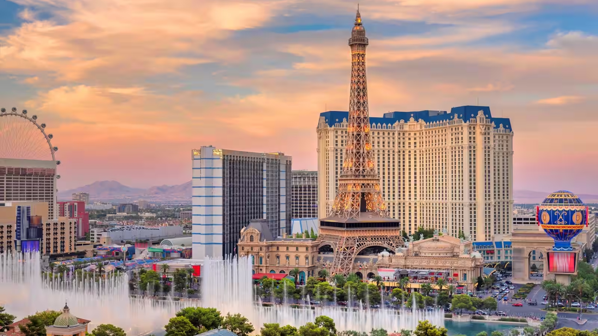 The Eiffel Tower view from our room - Picture of Paris Las Vegas